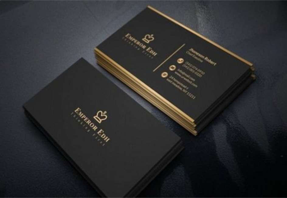 White Sheet PVC Fusing Business Cards