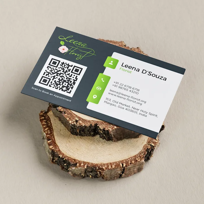 QR Code Visiting Cards